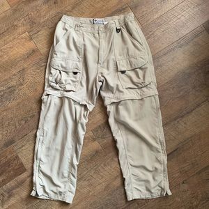 COLUMBIA GRT OMNI DRY Convertible Pants Men’s Sz L